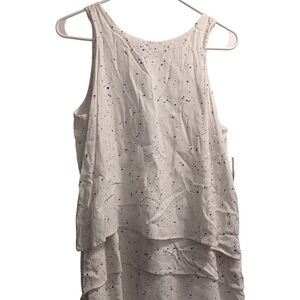 🆕 Metaphor Speckled Layered Sleeveless Midi Dress M (Jrs)